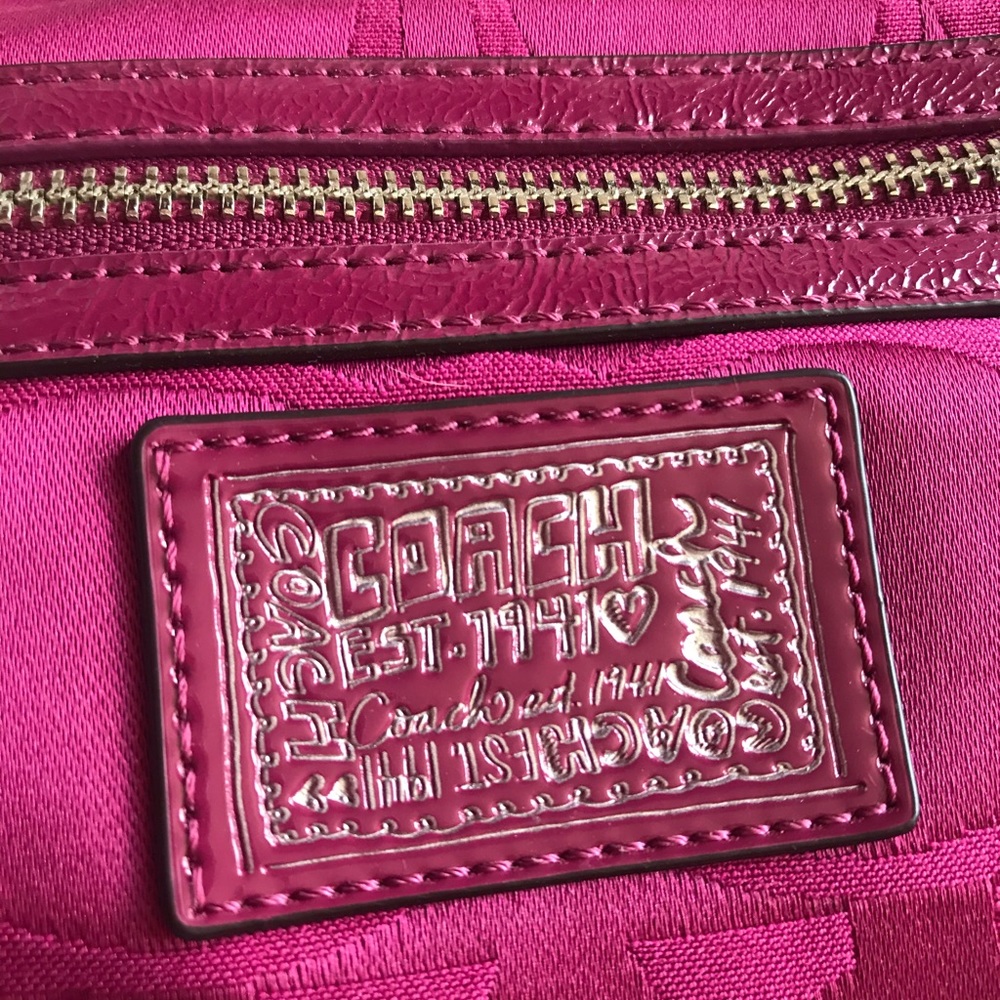 BNWT Srara Coach Handbag - Raspberry - Picture 2 of 7